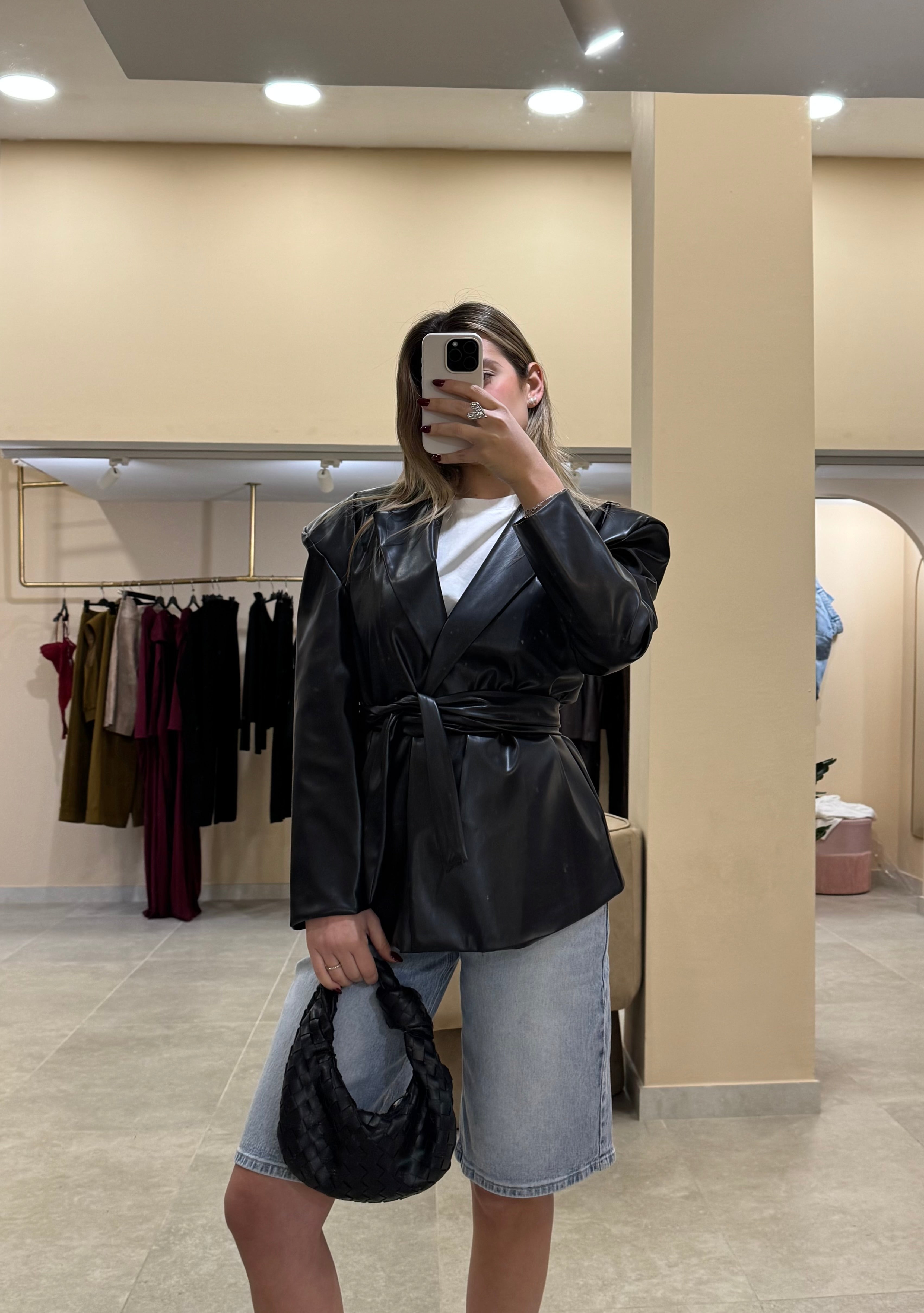 Blazer in Ecopelle