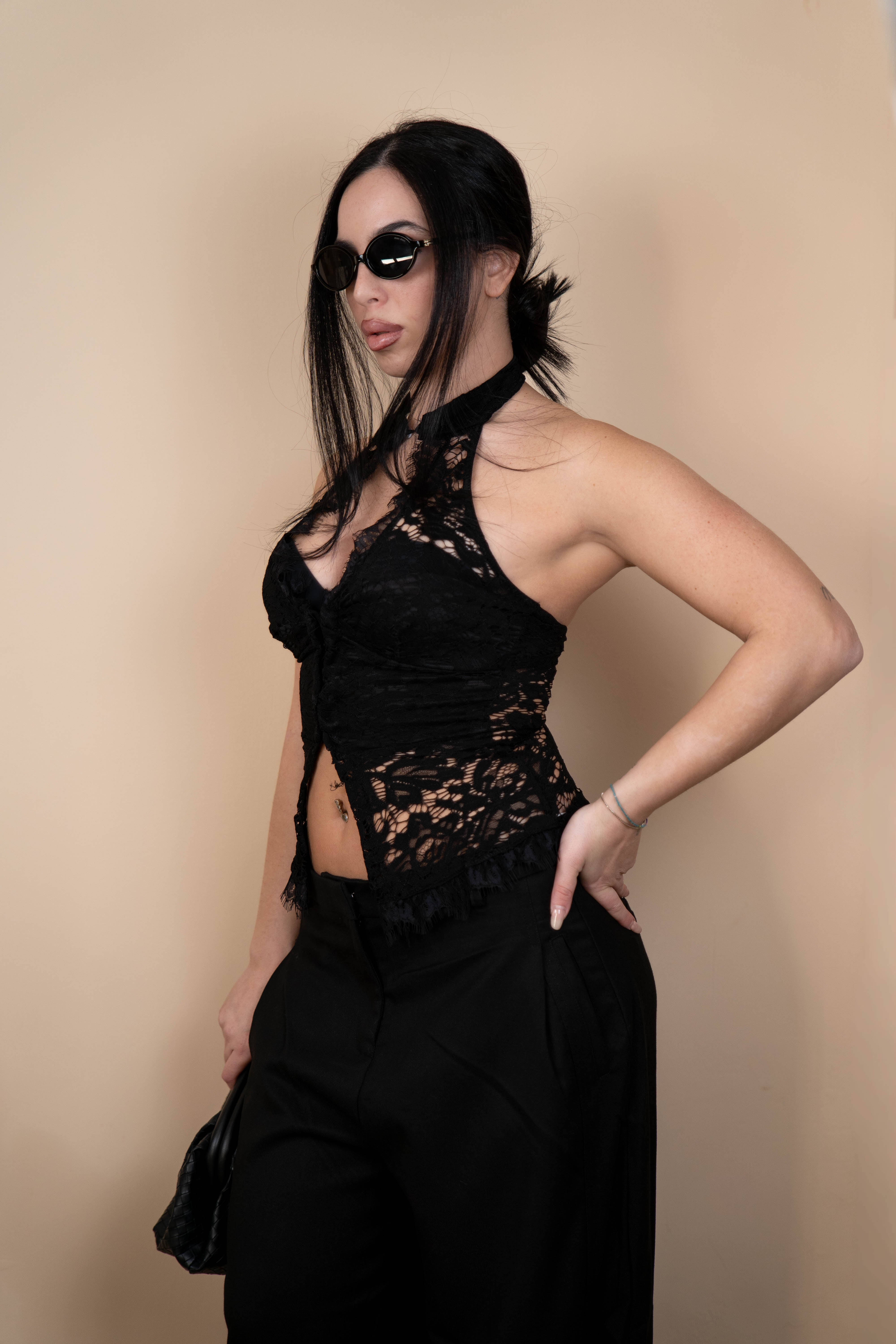 Top in pizzo