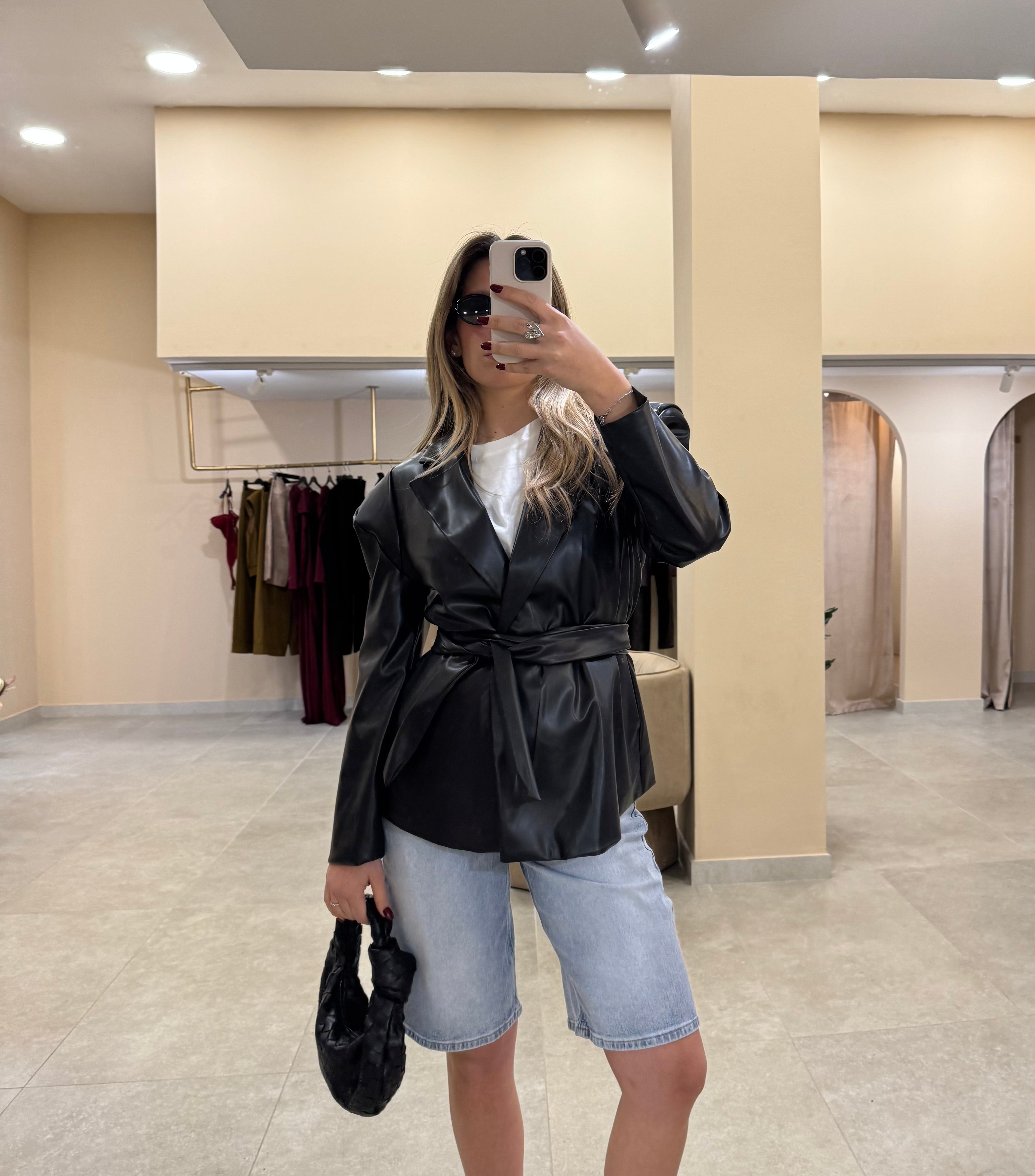 Blazer in Ecopelle