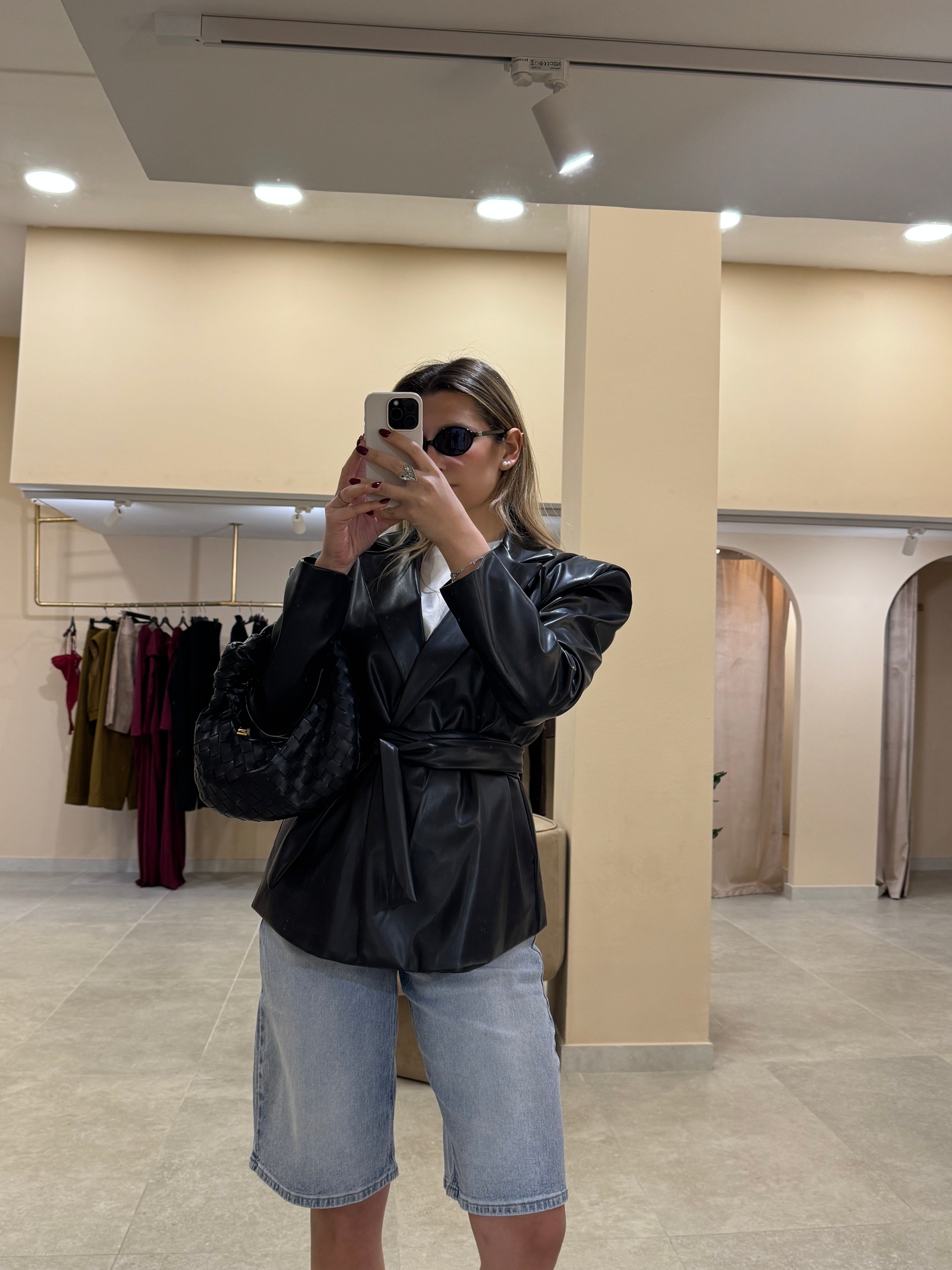 Blazer in Ecopelle
