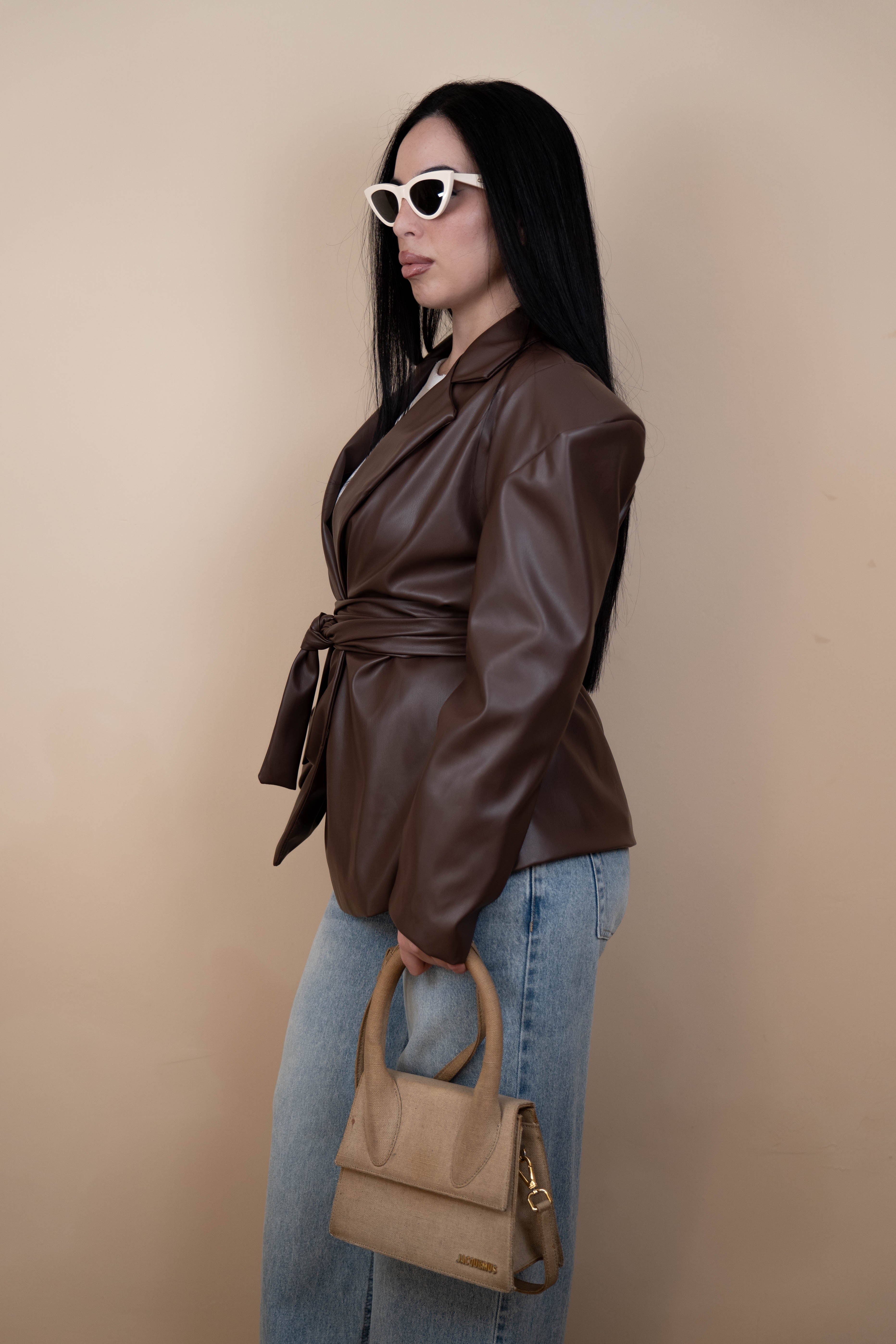 Blazer in Ecopelle