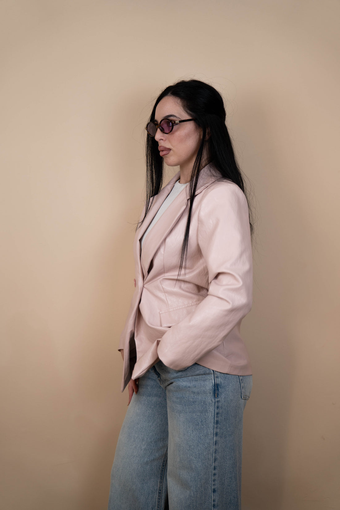 Blazer in Ecopelle